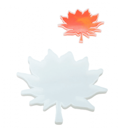 Силиконовый молд "Клён" большой 20*19 см