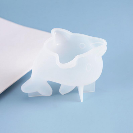 Силиконовый молд 3D Дельфинчик 9 см