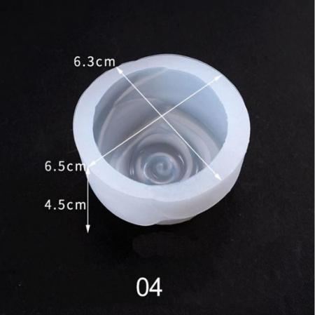 Силиконовый молд Роза №4