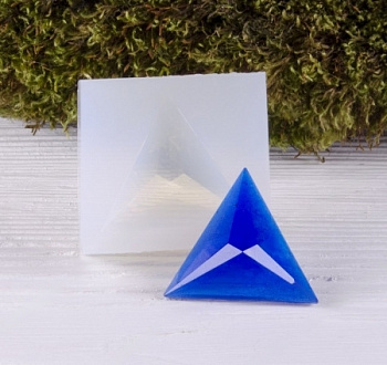 Молд для украшений "Граненый треугольник"