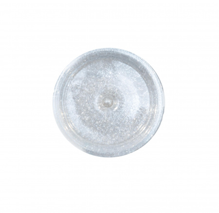 Глиттер серебристый белый, 50 мл