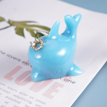 Силиконовый молд 3D Дельфинчик 9 см