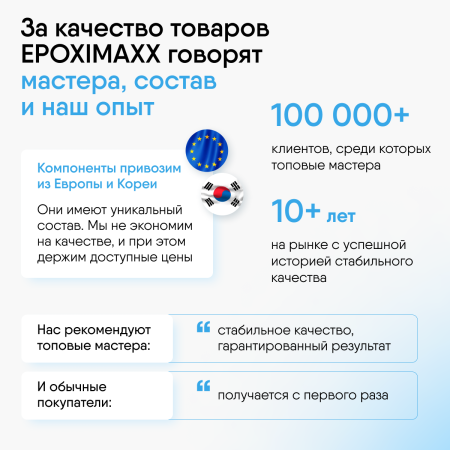 Ювелирная прозрачная эпоксидная смола Epoximaxx Epoxy Crystal PLUS, 580 г, 2 шт. Ювелирная прозрачная эпоксидная смола Epoximaxx Epoxy Crystal PLUS, 580 г, 2 шт.