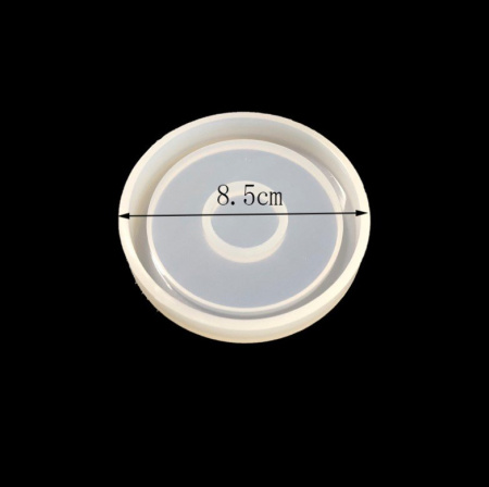 Cиликоновые молды "Подстаканники с бортиками" 3 шт