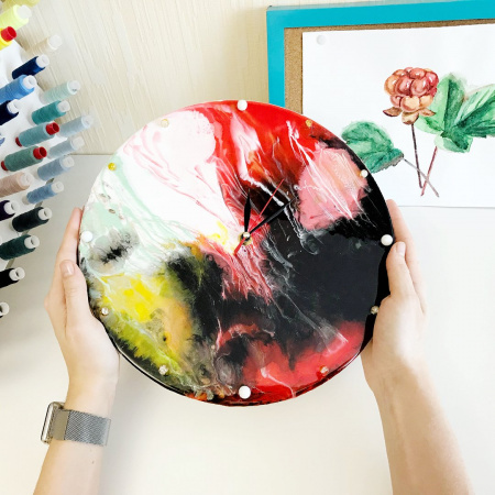 Прозрачная эпоксидная смола для рисования MixArt Resin, 750 г