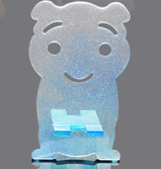 Силиконовый молд подставка телефона "Медвежонок" 16 см