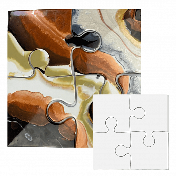 Артборд-пазл из 4 элементов, 40х40 см