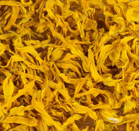 Топинамбур, листья, сушка, цвет: апельсин