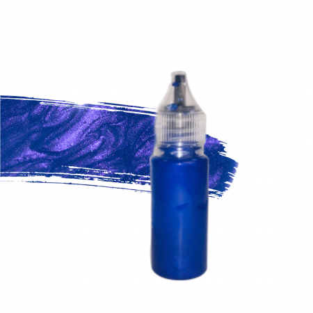 Перламутровый краситель для смолы, цвет: синий с фиолетовым отблеском, 15 г