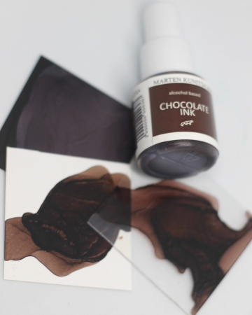 Алкогольные (спиртовые) чернила Marten Kunitsa «Chocolate ink», 20 мл