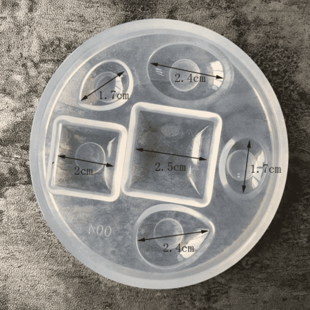 Силиконовый молд "Кабошоны" 6 в 1