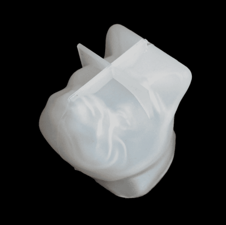 Cиликоновый молд Бульдог 6 см