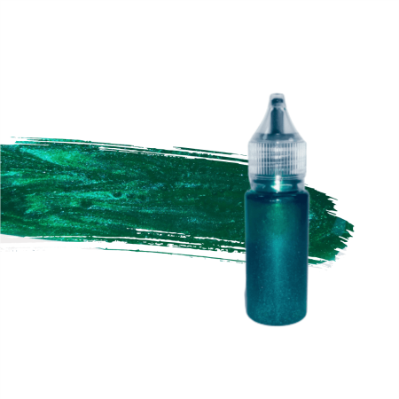 Краситель цвет -  ярко зеленый искристый (15 г)