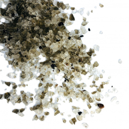 Стеклянная крошка Топаз-хрусталь микс, 3-5 мм, 300 г