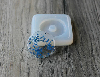 Молд для украшений "Кулон-кольцо"