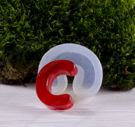 Молд для украшений Буква "С"