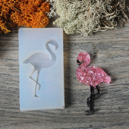 Молд для украшений "Фламинго"