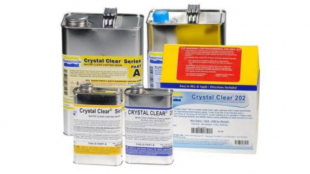 Жидкий заливочный пластик Crystal Clear 202 (6,9 кг)