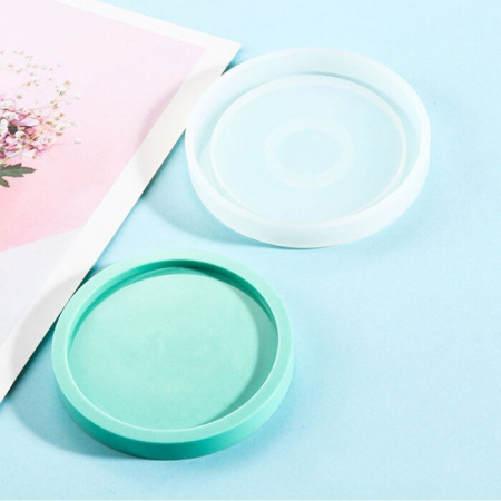 Cиликоновые молды "Подстаканники с бортиками" 3 шт