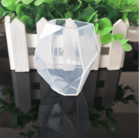 Cиликоновый молд "Камень кристалл большой" №1