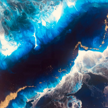 Набор для рисования со смолой MixArt Resin BOX Арктика