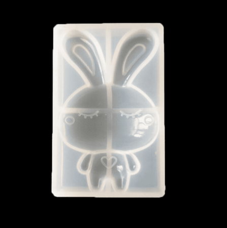 Cиликоновый молд "Зайка" 9 см
