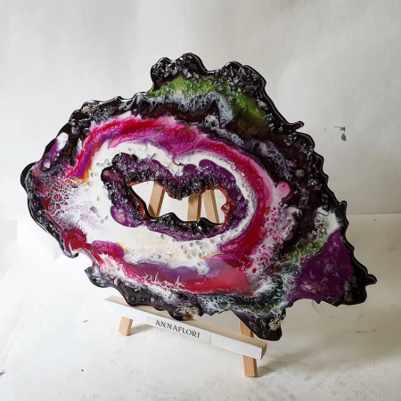 Онлайн-курс по рисованию смолой Resin Art. ПРЕМИУМ.