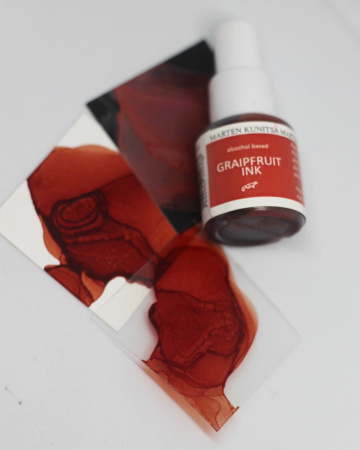 Алкогольные (спиртовые) чернила Marten Kunitsa «Grapefruit ink», 20 мл