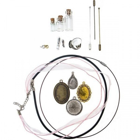 Фурнитура для бижутерии. Набор № 1