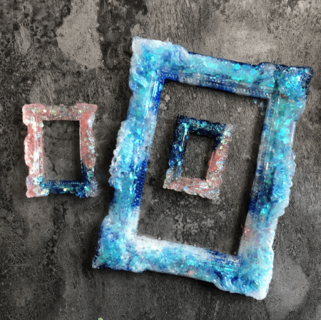 Силиконовый молд "Рамки для картин 3 в 1" 13*10 см