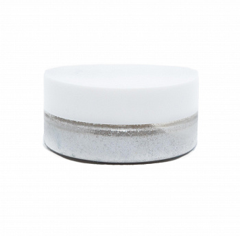 Глиттер серебристый белый, 50 мл