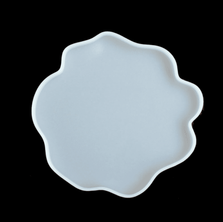 Cиликоновый молд поднос "Большая Жеода" 20*19 см