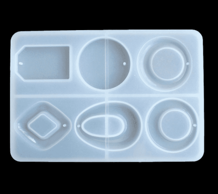 Cиликоновый молд "Кулоны" 6 в 1