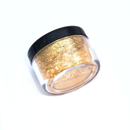 Глиттер искристое золото, 3 мл