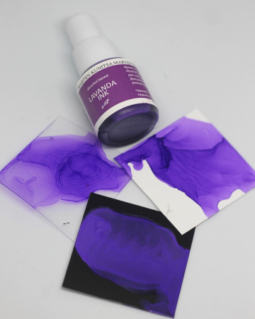 Алкогольные (спиртовые) чернила Marten Kunitsa «Lavanda ink», 20 мл