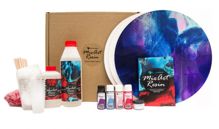 Набор для рисования MixArt Resin BOX Полярная ночь
