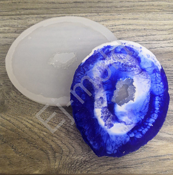 Молд для украшений "Срез камня" 12*10 см