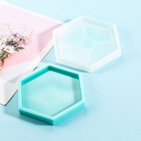 Cиликоновые молды "Подстаканники с бортиками" 3 шт