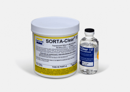 Силикон на платиновой основе Smooth-On Sorta Clear 18 (прозрачный), 1 кг Силикон на платиновой основе Smooth-On Sorta Clear 18 (прозрачный), 1 кг