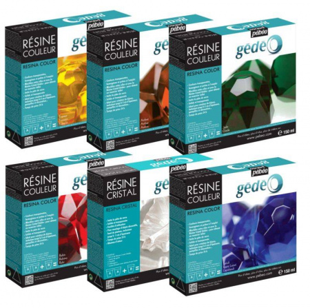 Прозрачная смола Pebeo Gedeo Crystal Resin, 300 мл.