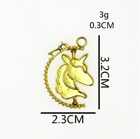 Набор фурнитуры с подвижной основой для УФ смолы 6 шт