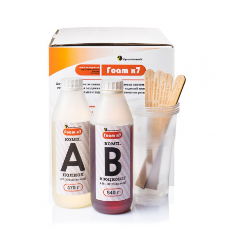 Пенополиуретан заливочный EpoximaxX FOAM x7 двухкомпонентный, 1,01 кг